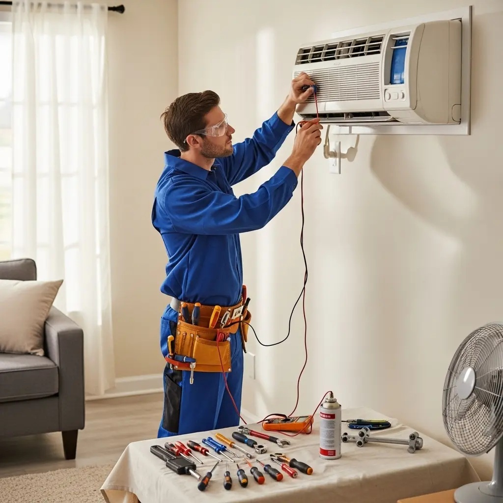 İstanbul Hotpoint Hotpoint klima gaz dolumu ve bakım – Enerji verimliliği artırıldı. - Teknik servis örneği